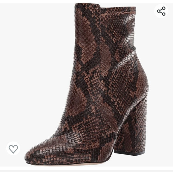 Aldo Shoes - Aldo Aurella Faux Snakeskin Ankle Boots